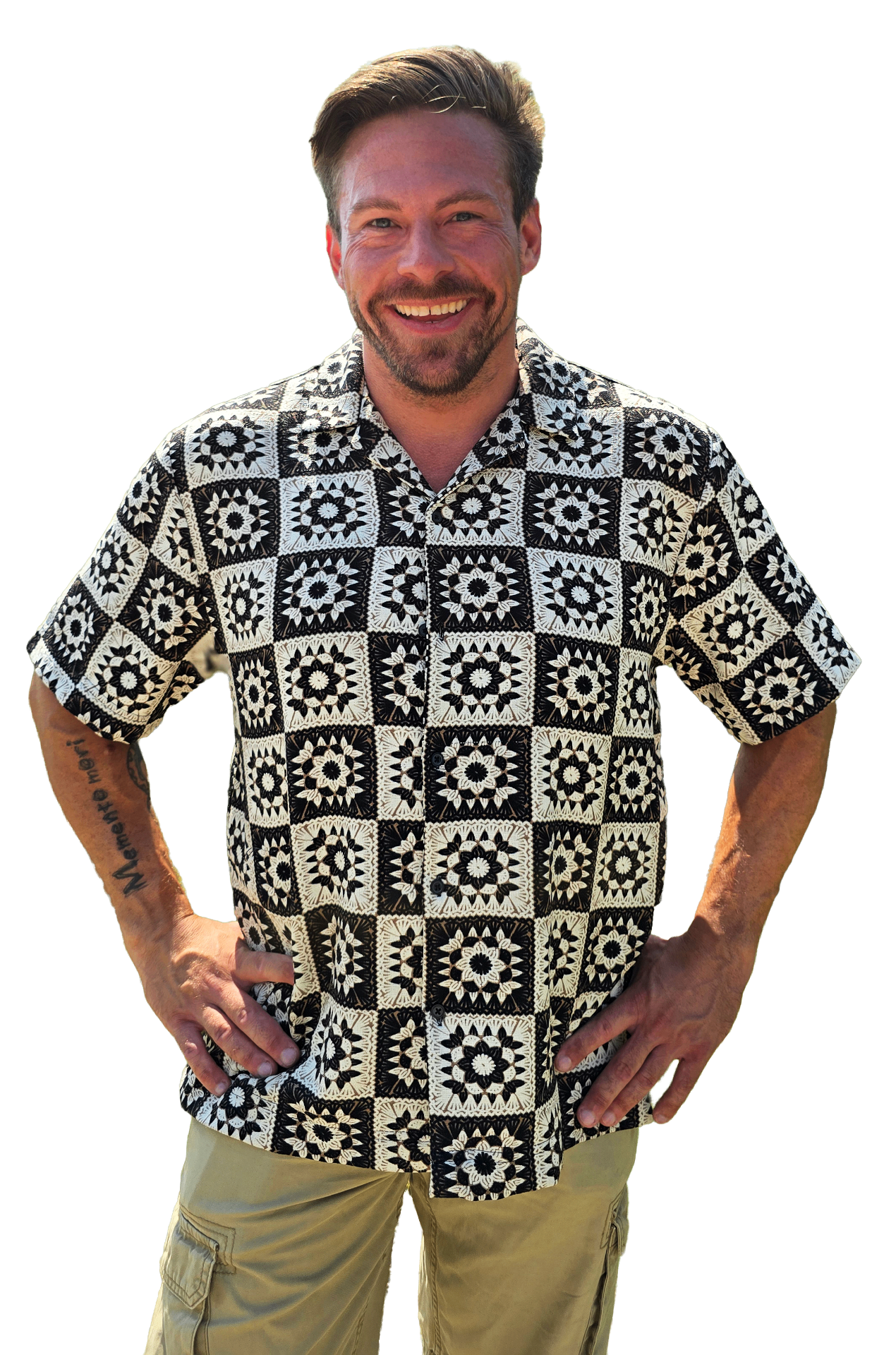 Portrait von Michael Schoppersberger in einem hellen Wohnraum